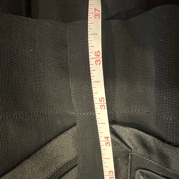 Antique mesh Black faux Button-Down Skirt - Picture 9 of 9